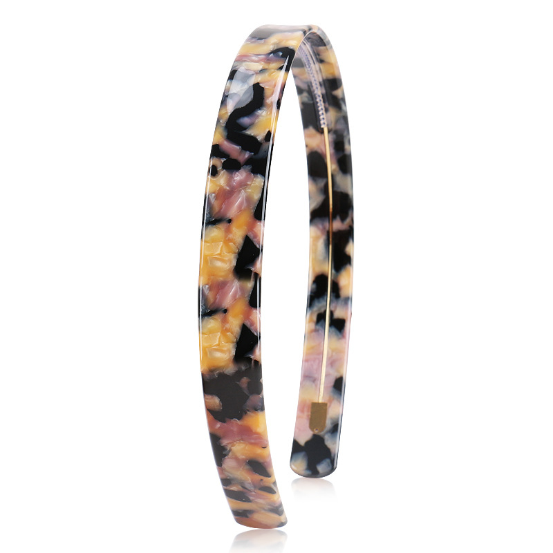 Geometric Pattern Elegant Lady Geometric Acetic Acid Sheets Hair Band