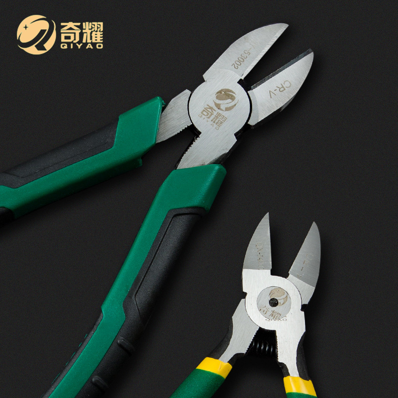 Qiyao alicates diagonales multifuncionales alicates de corte eléctrico herramienta de alicates de agua de grado industrial