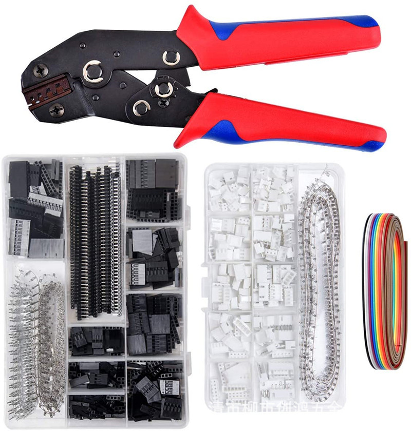 多功能迷你压接钳 JST XH2.54 杜邦端子连接器压线钳套装