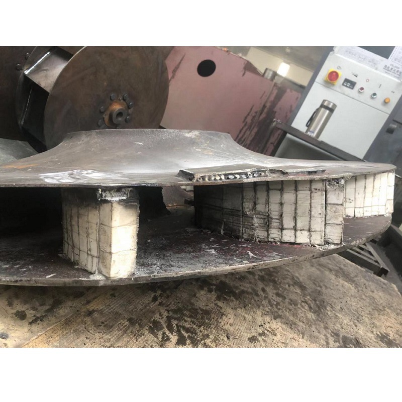 耐磨风叶叶轮 耐磨陶瓷热风机  重量轻 低噪耐磨不挂灰 厂家供应