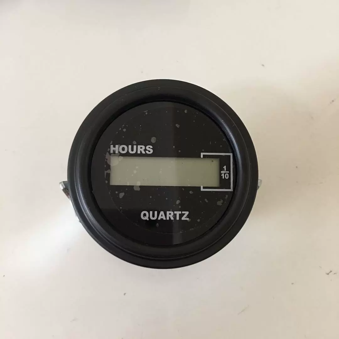 计时表工程车用小时表可清零可调时间可累加计时器圆形表头9-32v