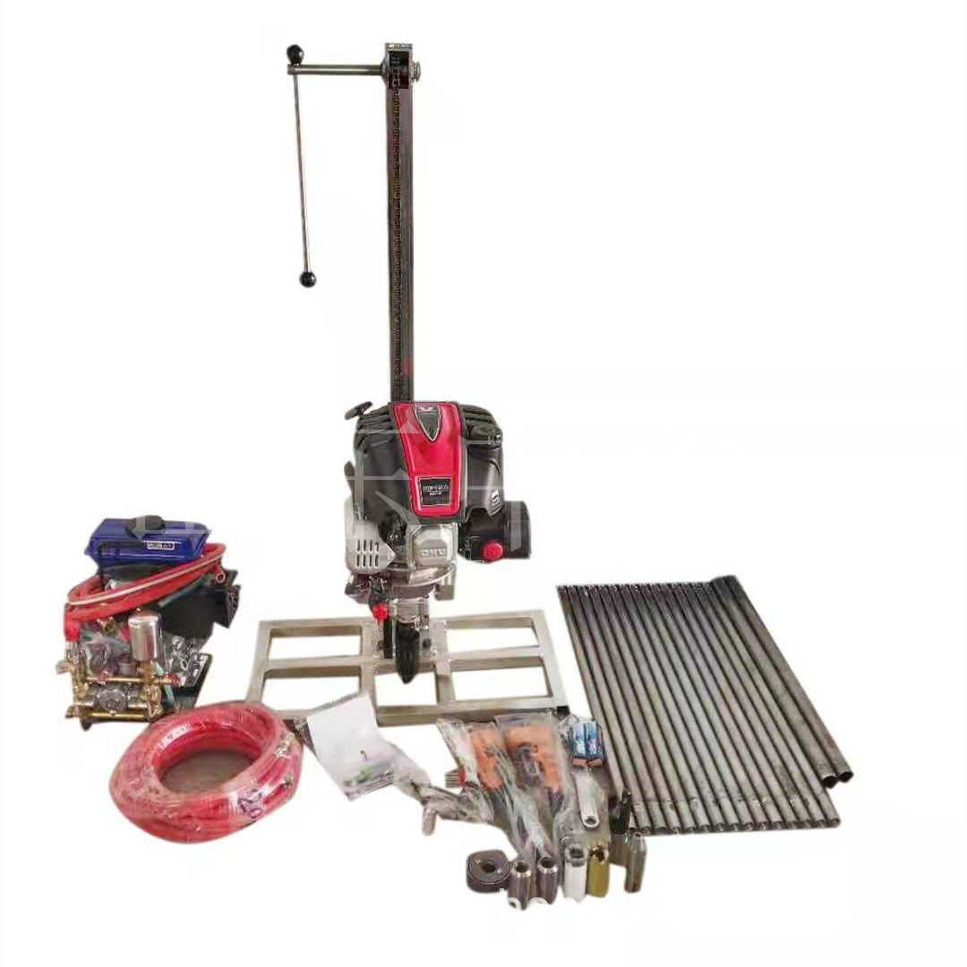 现货直销立式手扶岩石取芯钻机 轻便野外勘探钻孔取样钻机 钻探机