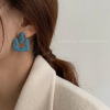 Retro advanced earrings, internet celebrity, 2020 years, simple and elegant design, high-quality style