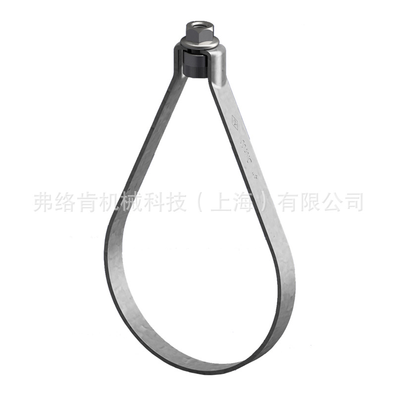 弗络肯FLO消防喷淋管道吊架管卡C型吊架FM认证Cut Nup Pipe Loop