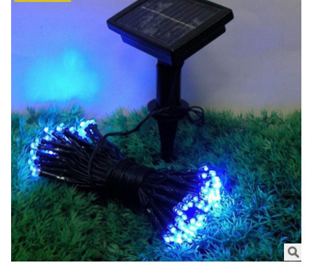 LED solar outdoor decorative light string 10 meters 20 meters warm…