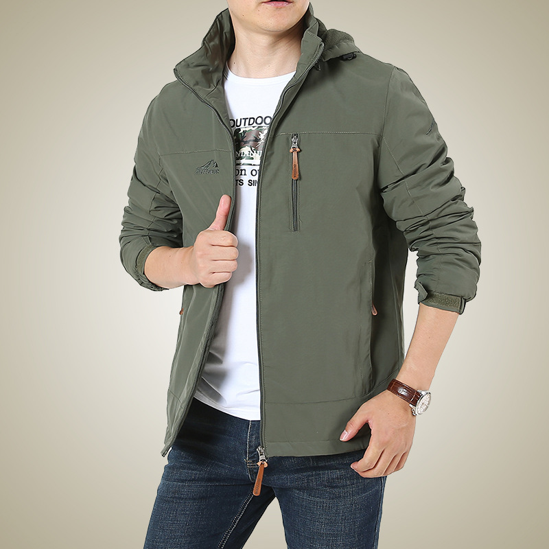 2020 invierno chaqueta de hombre forrada de lana chaqueta de hombre de moda chaqueta de hombre caliente deportes al aire libre ropa de hombre casual