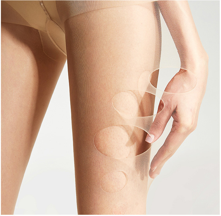 防勾丝任意剪丝袜纪梵美脚尖加固10D希水晶袜超薄隐形光腿菠萝袜详情4