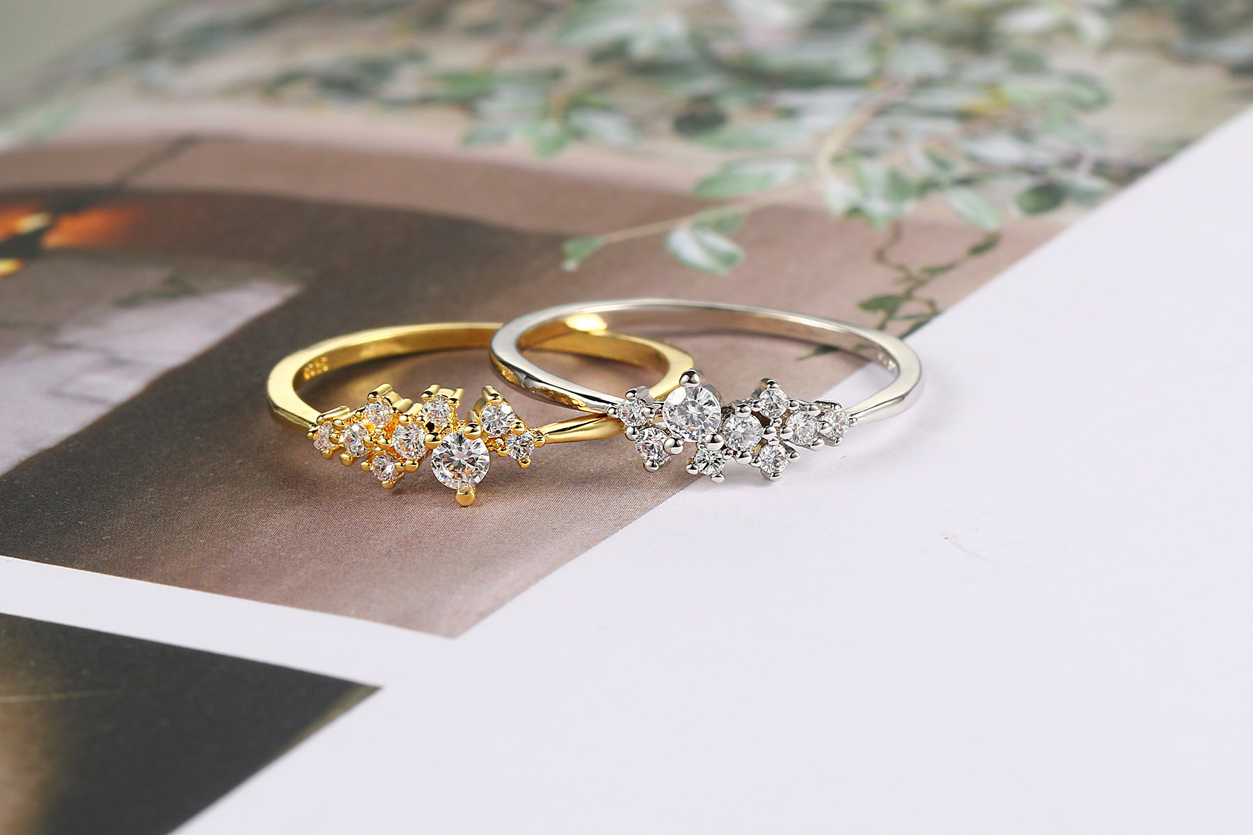 Rings Classification Geometric Copper Formal Rings