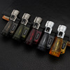 Silver Star hummingbird colorful transparent straight rushing lighter windproof air -to -air gas metal wholesale