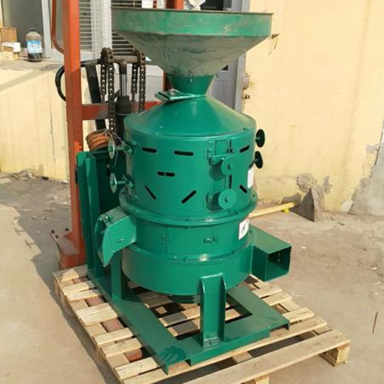 电动稻谷碾米脱壳设备 砂轮式苞米高粱去皮脱皮碾米机 电动制糁机