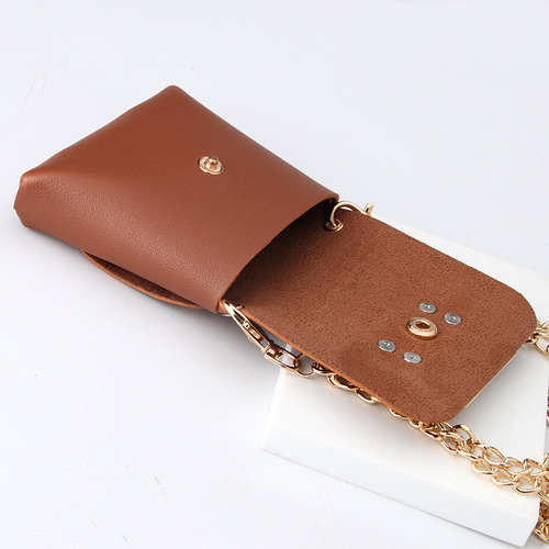 New Korean style casual and fashionable mini waist bag chain small bag ins fashion trend versatile belt waist bag