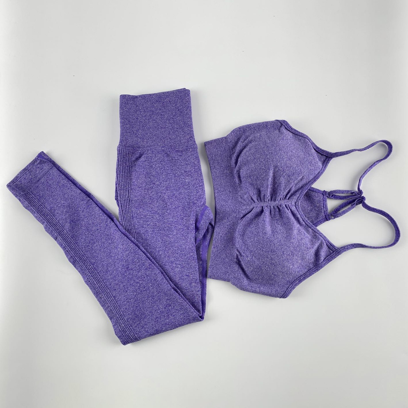 seamless knitted moisture wicking yoga pants  NSLX8993