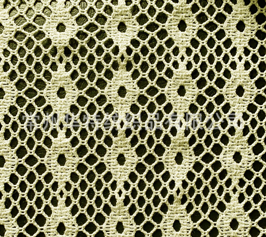 经编网眼提花面料 经编针织网眼布 全棉针织网布 涤棉针织提花