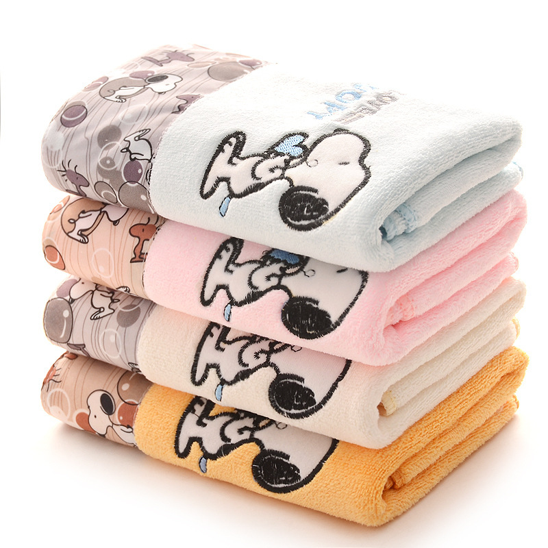 Towel Face Wash Household Adult Soft Absorbent Wholesale Dry Hair Face Towel Stall Supermarket Gift Hand Towel Embroidered Return