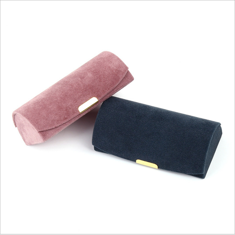 新款拱面首饰盒高端珠粒绒旅行便携珠宝收纳包手链耳钉饰品收纳盒|ms