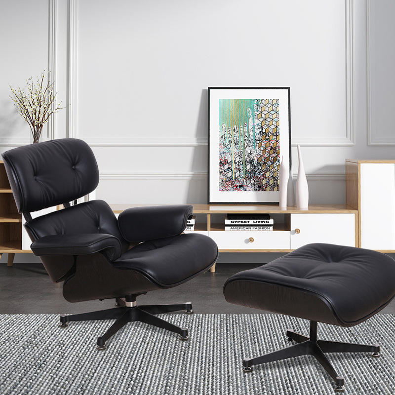 TY311爆款伊姆斯椅子经典款北欧躺椅伊姆斯实木午休椅一件代发