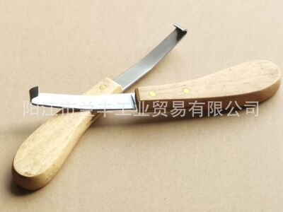 不锈钢左右手7字形修蹄刀 奶牛修蹄刀 马蹄钩 欢迎来样来 图加 工|ru