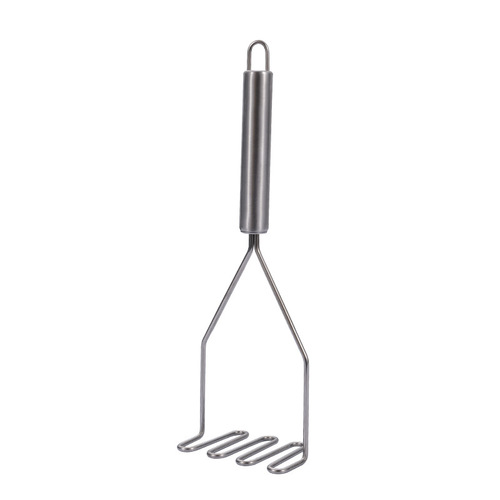 Factory direct sales stainless steel potato masher manual multifunctional wavy potato peeler masher