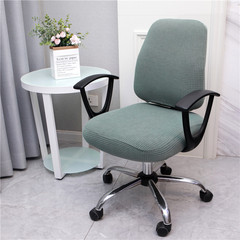Elastic Split Chair Cover for Home Office Fleece Plush Thick Armchair Cover with Wholesale Customization