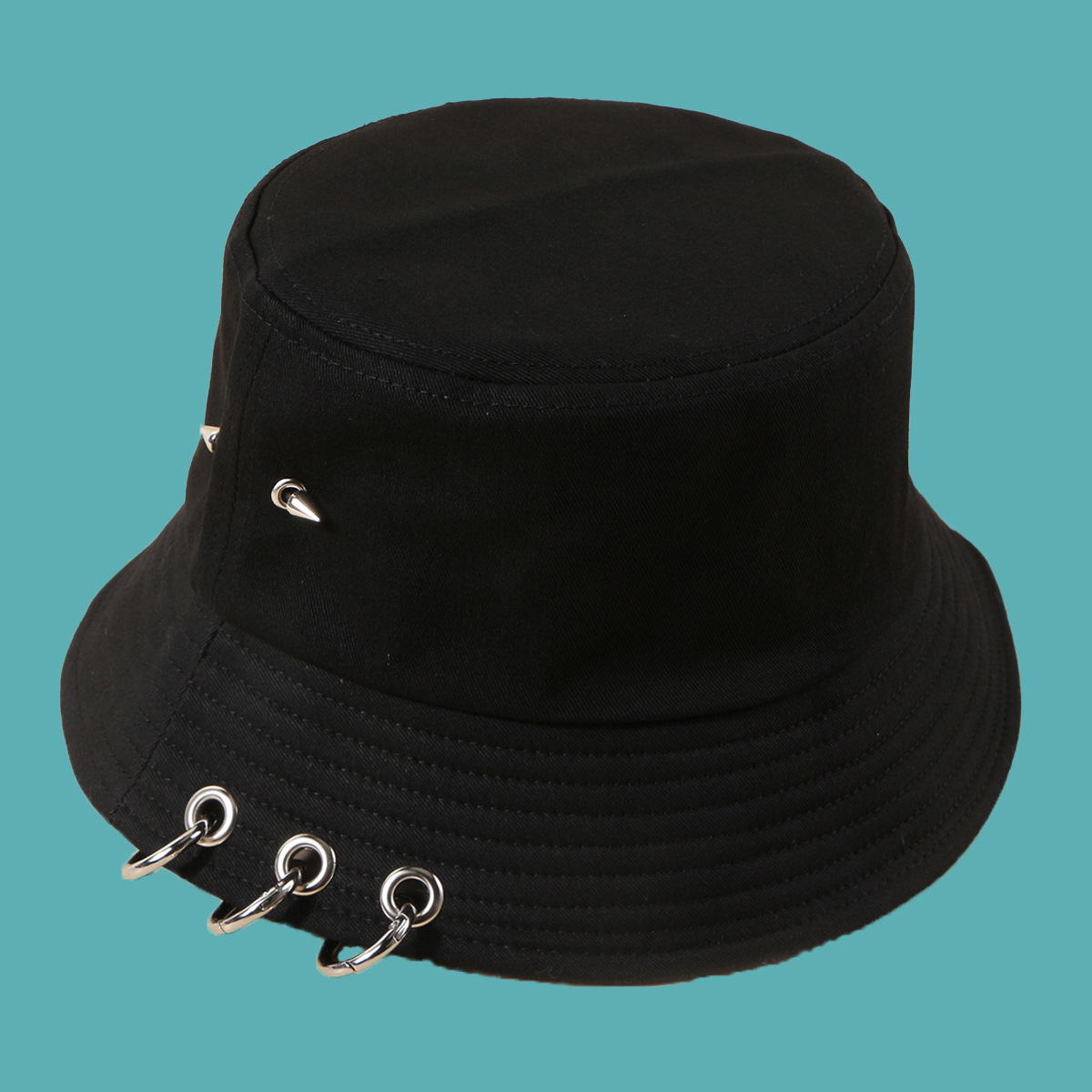 Chapeau De Pêcheur À Gros Rivet Sauvage De Mode Coréenne display picture 6