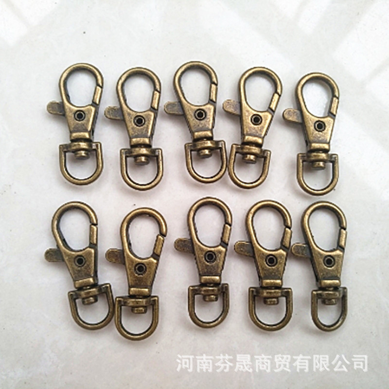 Key buckle Kirsite Dog buckle Metal Luggage and luggage parts Key buckle Bag Webbing Lobster clasp Shoulder strap Hooks