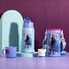 Children's glass, straw for kindergarten for elementary school students with glass, handheld teapot stainless steel, “Frozen”