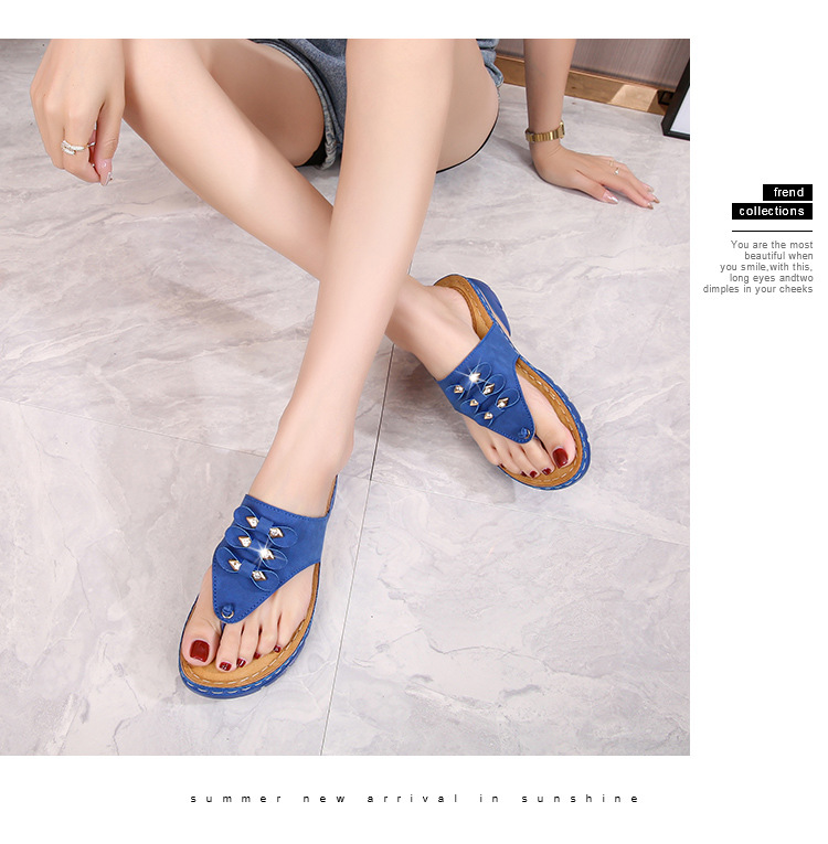 Wholesale of 2021 new style casual high-heeled sandals for women with round heads, cross-border large-sized women's sandals undefined