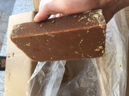 Wholesale Original Juice Earth Red Sugar, Red Sugar Blocks from Yunnan, Leaf Made Traditional Old Red Sugar Fermented Black Sugar Traditional Brick Sugar
