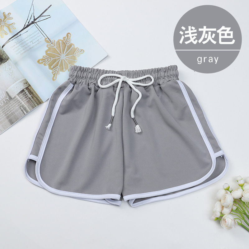 Sports shorts women's summer high waist...