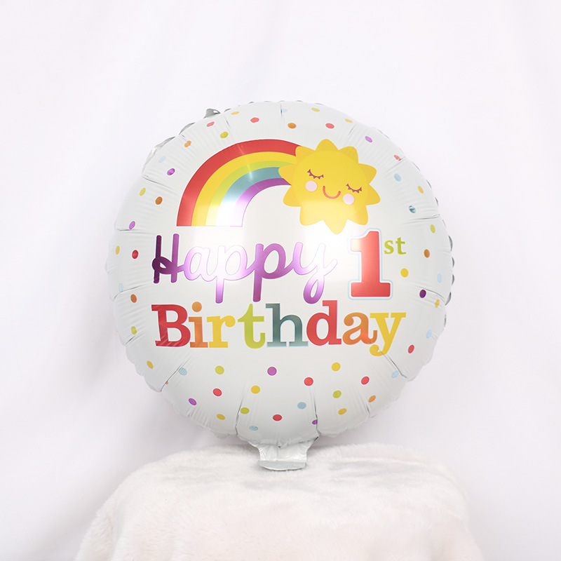 Birthday Letter Aluminum Film Party Balloons 1 Piece display picture 2