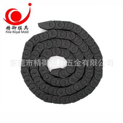 批發35坦克鏈條 電纜工程塑料拖鏈 拖鏈線槽 橋式尼龍拖鏈