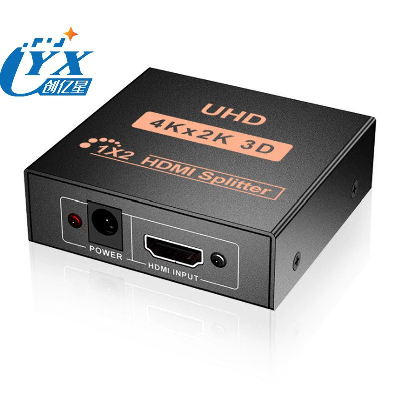Производитель: HDMI сплиттер 1 на 2 4K*2K, одинаковое отображение экрана, видеораспределитель HDMI 1→2