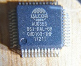 AU6353 AU6353B61-RAL-GR LQFP48 USB2.0 HUB读卡控制器IC