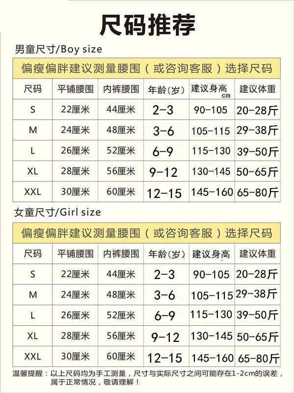 新款 儿童纯棉内裤小中大童舒适透气女裤衩卡通平角裤纯棉不夹pp详情41