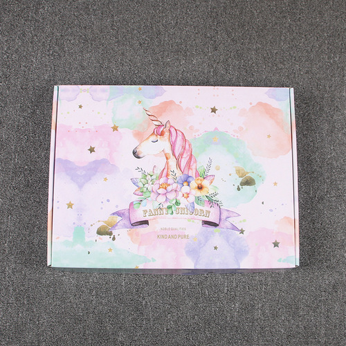 Airplane box, skirt, shirt, sweater packing box