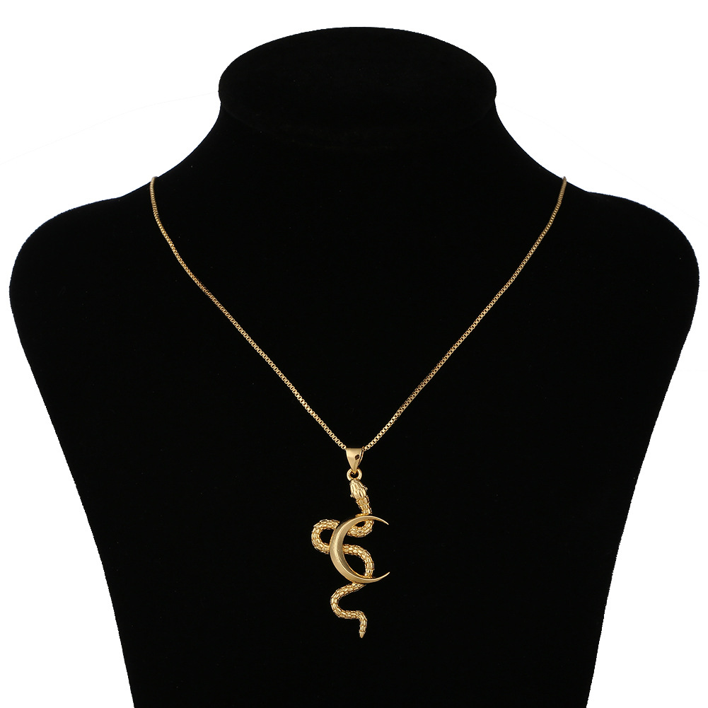 Collar De Serpiente Exagerado De Moda display picture 38