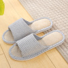 Non-slip slippers for beloved indoor suitable for men and women, 2023, cotton and linen, wholesale