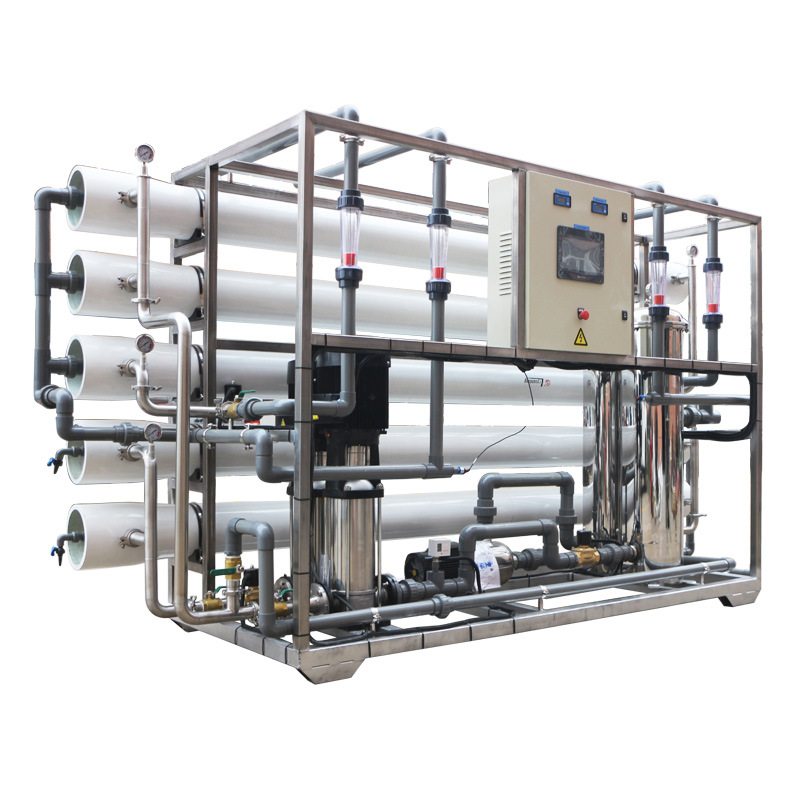 1级9吨/小时2级6吨双级ro反渗透高纯水处理设备 大型一体化净水器