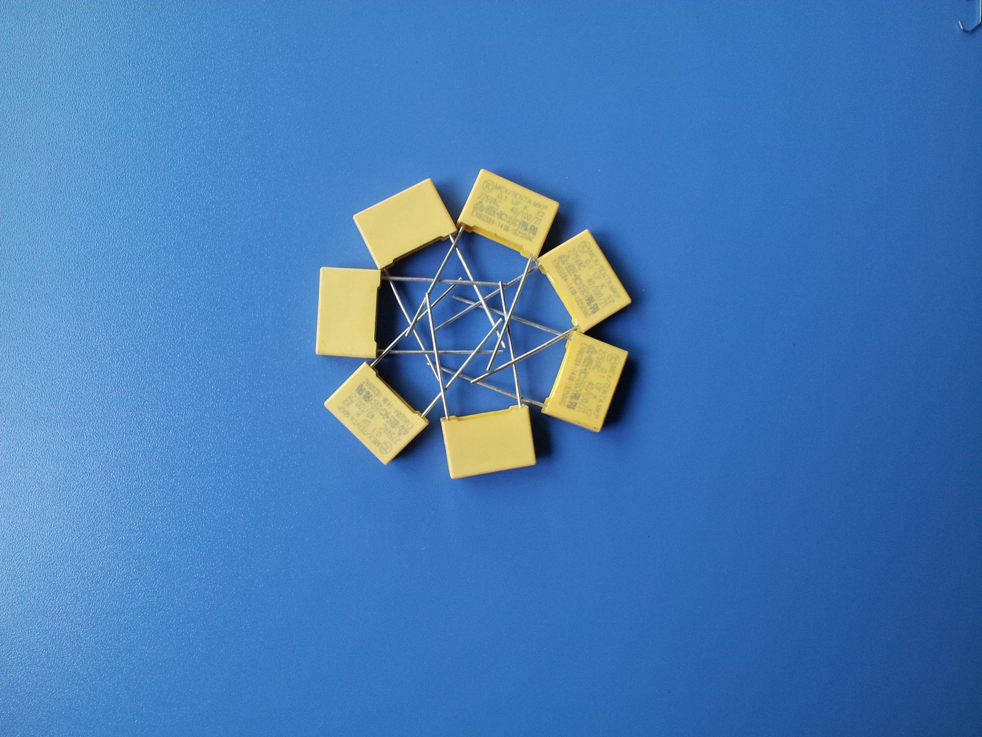 交流电容器脚距7.5MM X2 0.01uF275VAC厂家直销品质保证