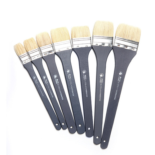 Marley G1751 bristle brush, long bristle brush, oil painting brush, board brush row brush, oil paint brush, shading pen