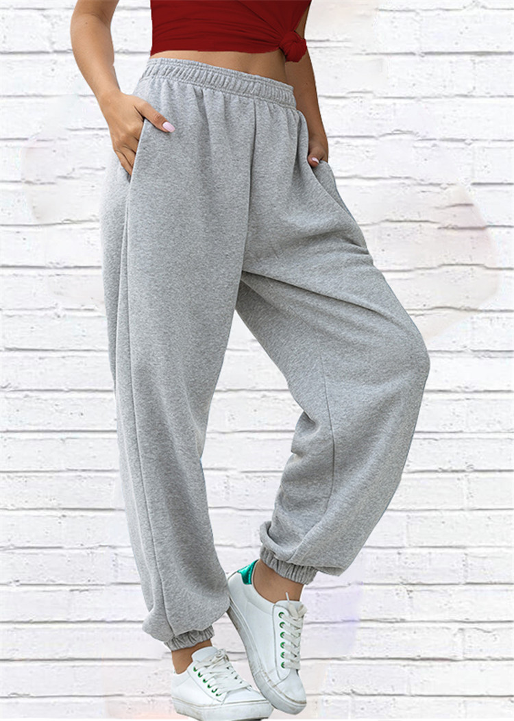 Women's Sports Sports Solid Color Full Length Jogger Pants display picture 2