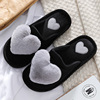 Demi-season non-slip keep warm cartoon slippers, Korean style