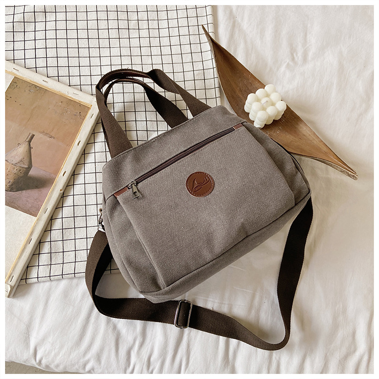 All-match Canvas  New   Casual Messenger Bag display picture 10