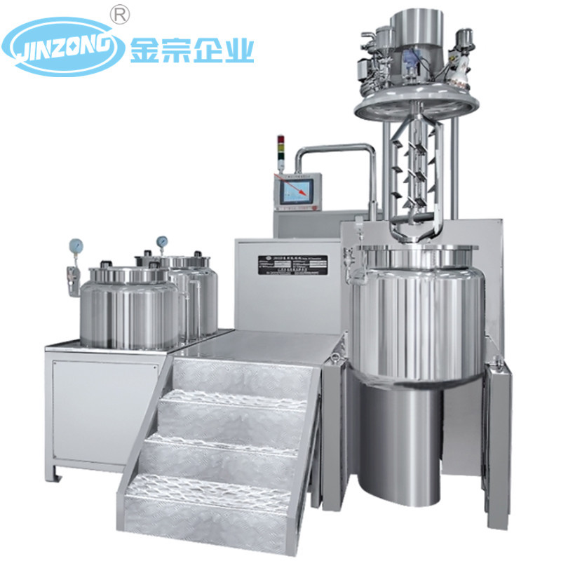 JRKH系列 可倾式 双向搅拌乳化机 化妆品膏霜类设备