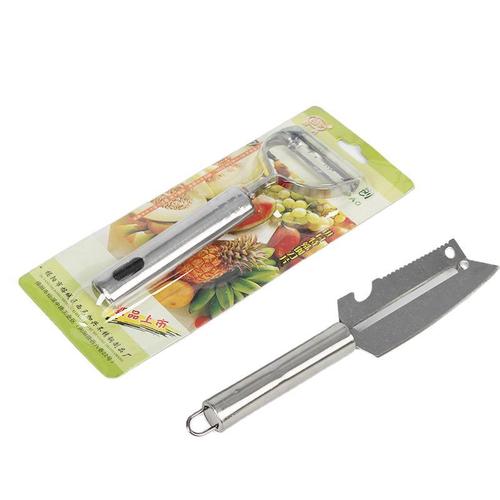 Jianghu street stall stainless steel grater dual-purpose scraper peeler potato melon fruit fruit peeler