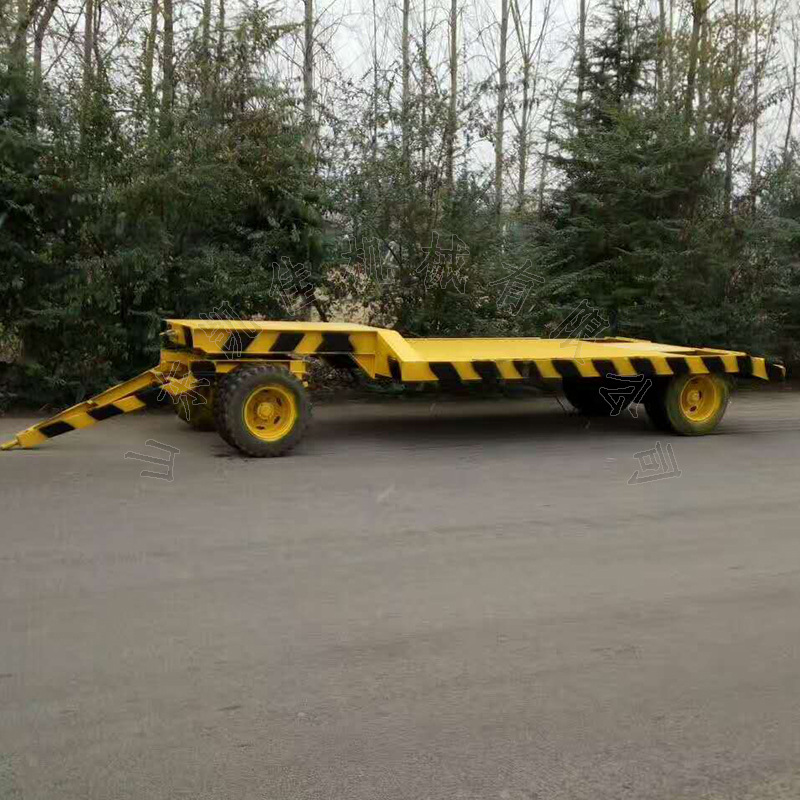 小型机械平板牵引拖挂车轻型运输货物拖车 平板拖车挂车 牵引车辆