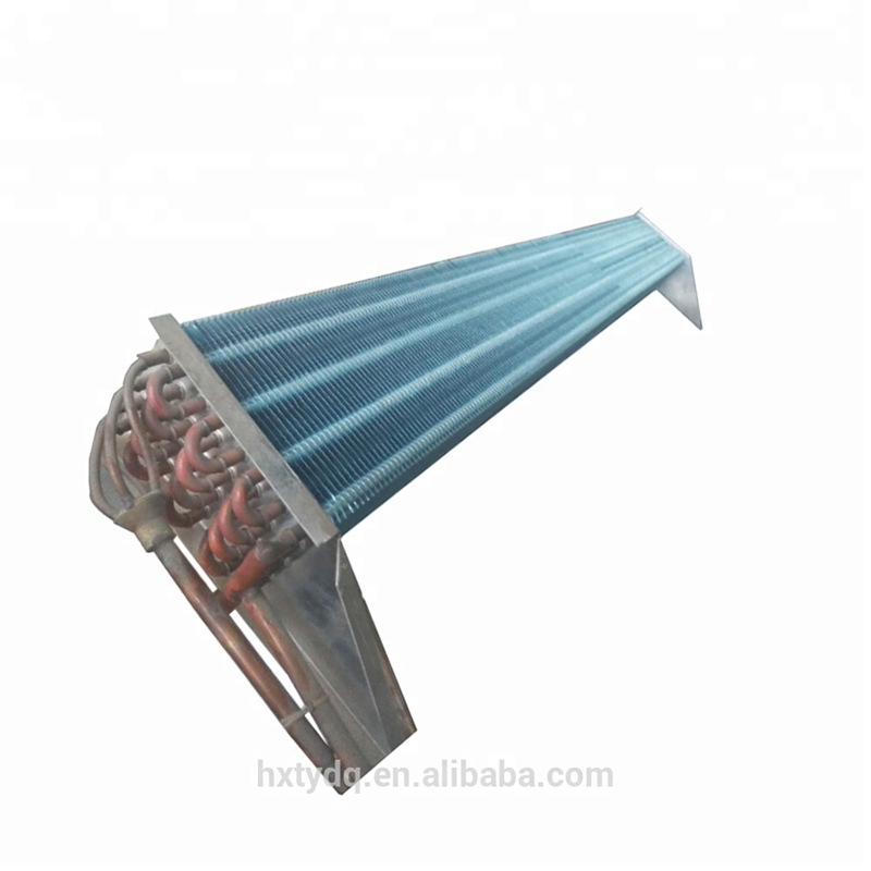 展示柜风幕柜蒸发器 铜管开放食品柜蒸发器