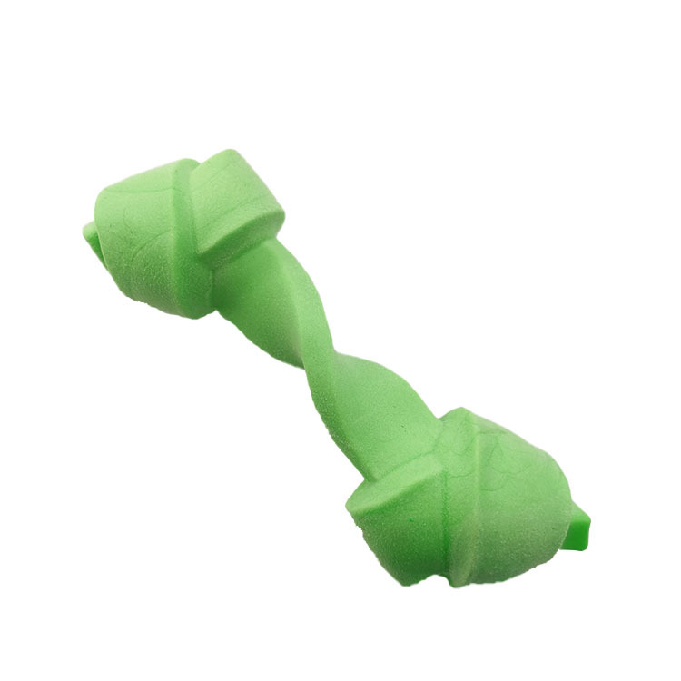 Transfronteriza en stock al por mayor juguete para mascotas TPR espuma leche sabor hueso perro gato aliviando congestión divertido molar juguete de Limpieza de dientes