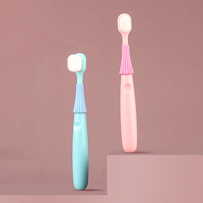 小雨伞万根毛儿童牙刷单支2-5岁软毛婴儿宝宝牙刷厂家批发可oem|ru