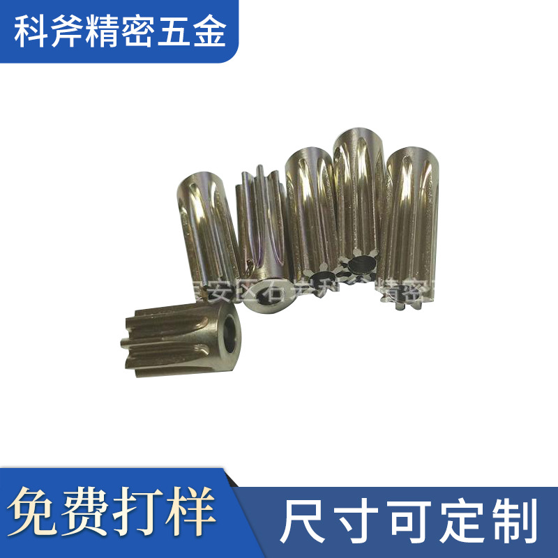 3D打印齿轮 直线挤出轮厂家 1m 8齿轮 送料送丝 压线齿轮